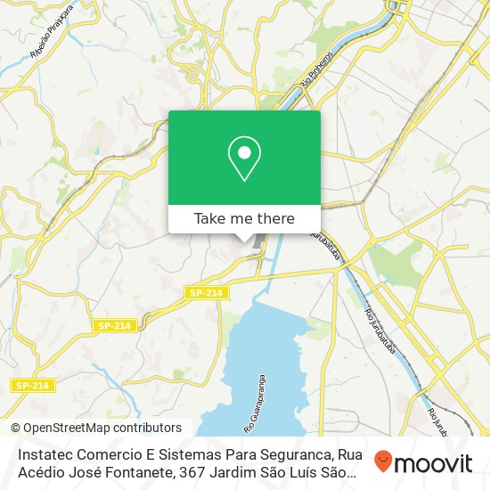 Instatec Comercio E Sistemas Para Seguranca, Rua Acédio José Fontanete, 367 Jardim São Luís São Paulo-SP 05814-100 map