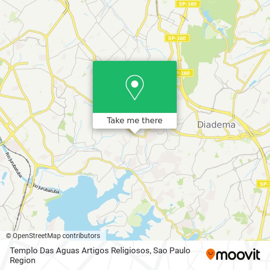 Mapa Templo Das Aguas Artigos Religiosos