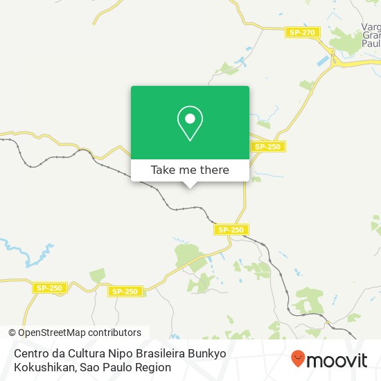 Centro da Cultura Nipo Brasileira Bunkyo Kokushikan map