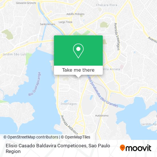 Elisio Casado Baldavira Competicoes map