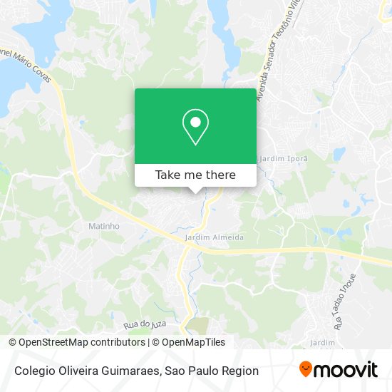 Colegio Oliveira Guimaraes map