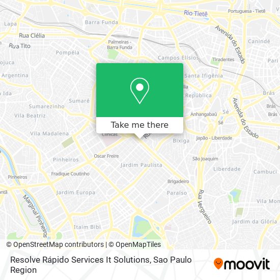 Resolve Rápido Services It Solutions map