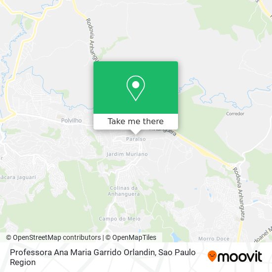 Professora Ana Maria Garrido Orlandin map