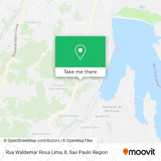 Rua Waldemar Rosa Lima, 8 map