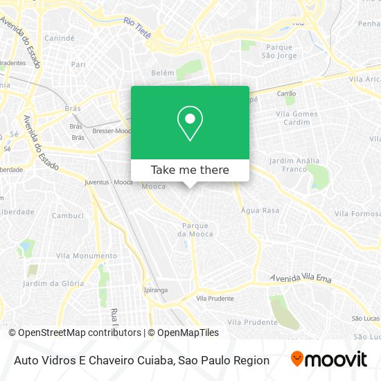 Auto Vidros E Chaveiro Cuiaba map