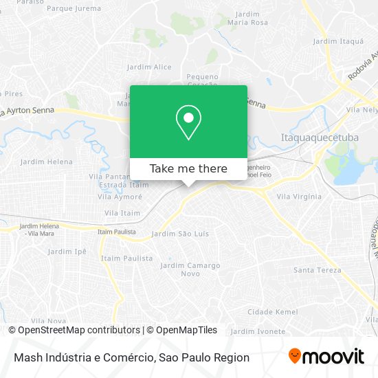 Mash Indústria e Comércio map
