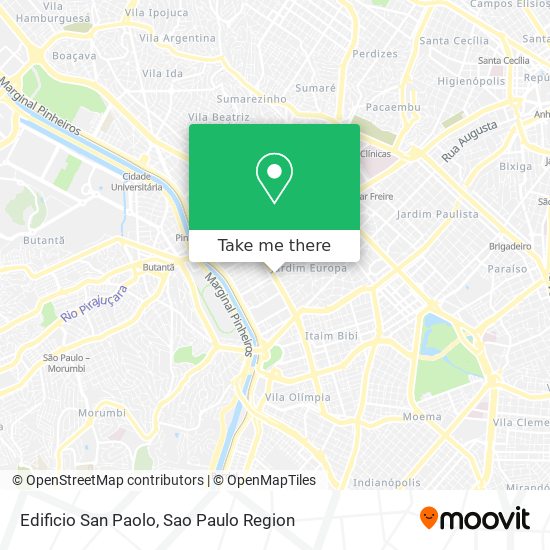 Edificio San Paolo map