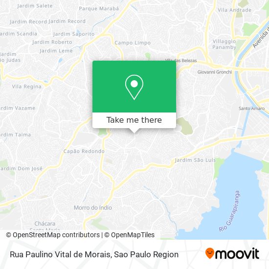 Rua Paulino Vital de Morais map