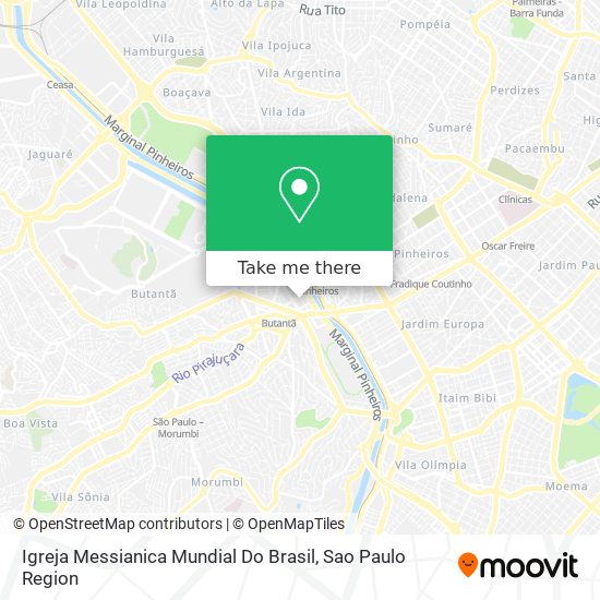 Mapa Igreja Messianica Mundial Do Brasil