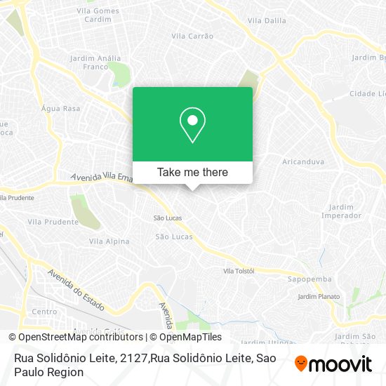 Rua Solidônio Leite, 2127,Rua Solidônio Leite map