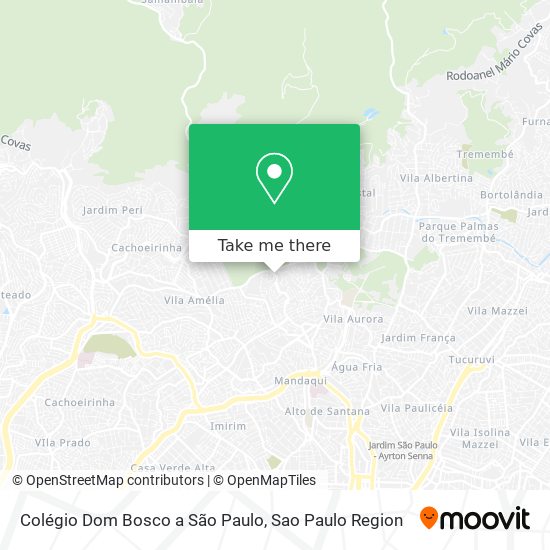 Colégio Dom Bosco a São Paulo map