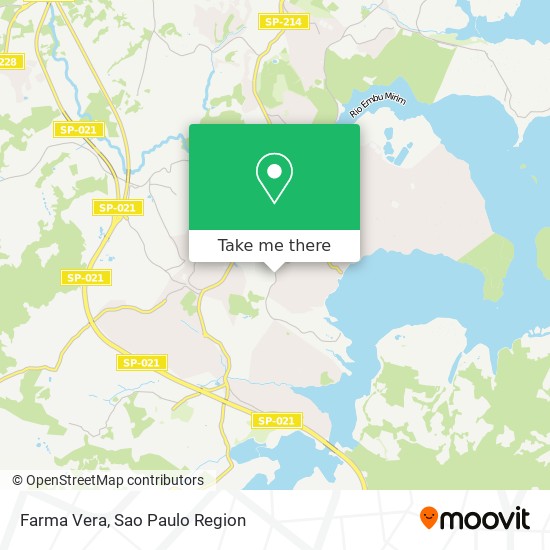 Farma Vera map