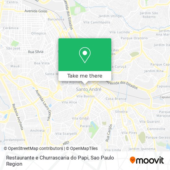 Restaurante e Churrascaria do Papi map