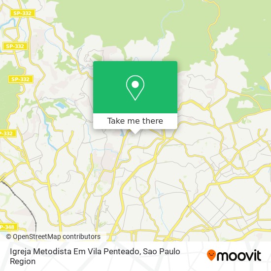 Igreja Metodista Em Vila Penteado map