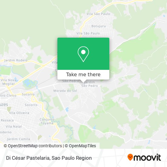 Di César Pastelaria map