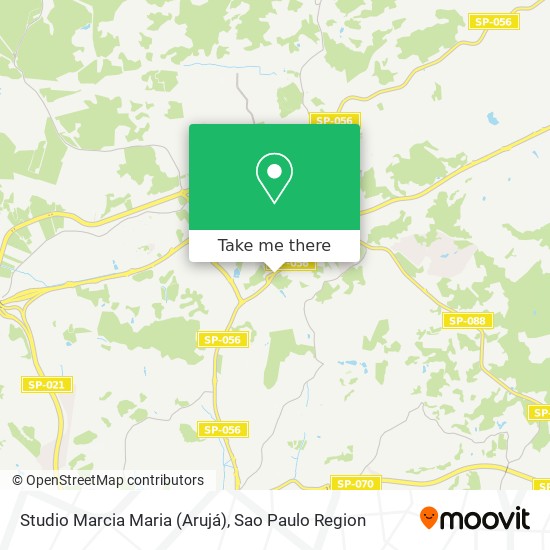Mapa Studio Marcia Maria (Arujá)