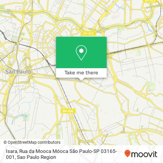 Isara, Rua da Mooca Móoca São Paulo-SP 03165-001 map