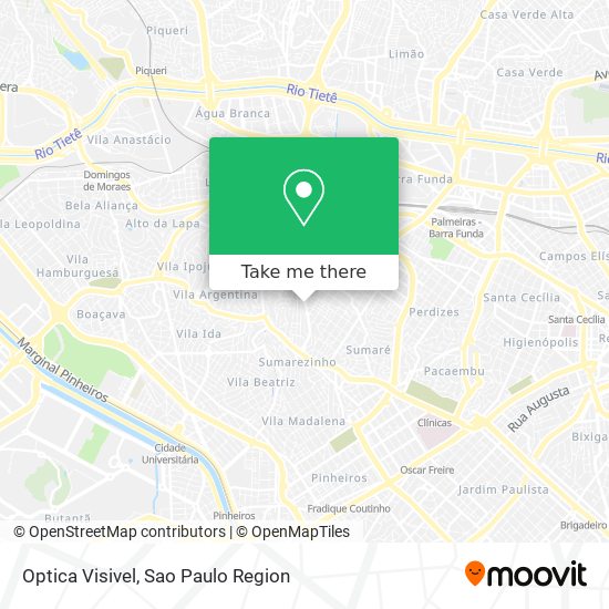 Optica Visivel map