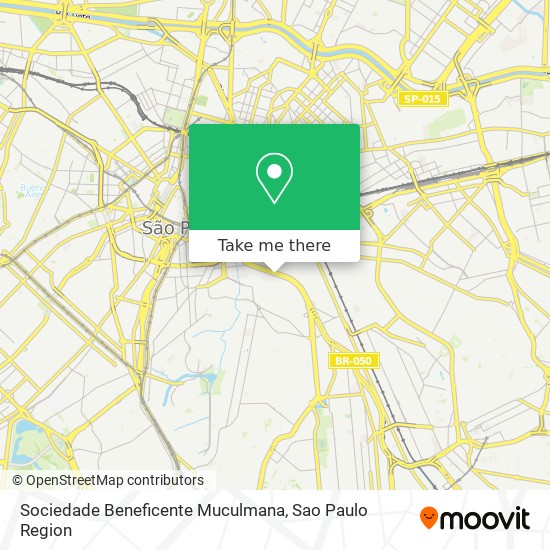 Sociedade Beneficente Muculmana map