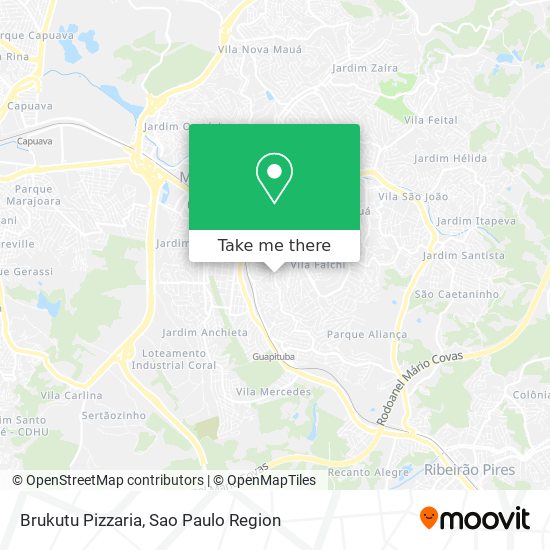 Brukutu Pizzaria map