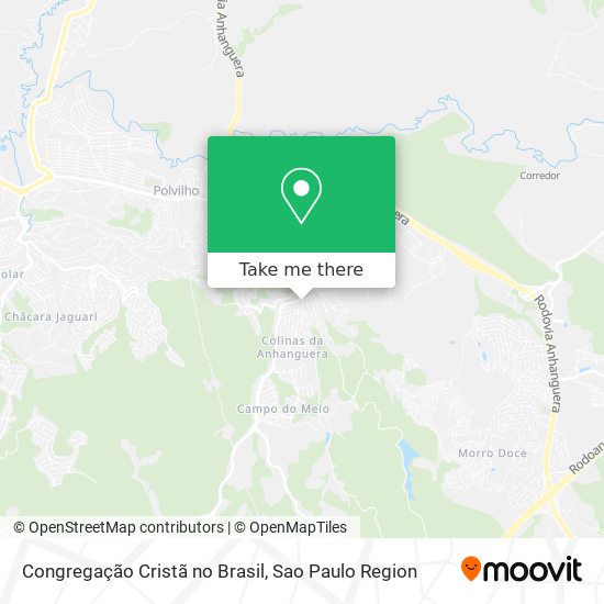 Congregação Cristã no Brasil map