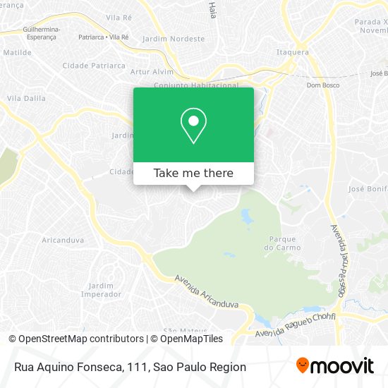 Rua Aquino Fonseca, 111 map