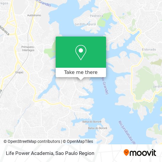 Mapa Life Power Academia