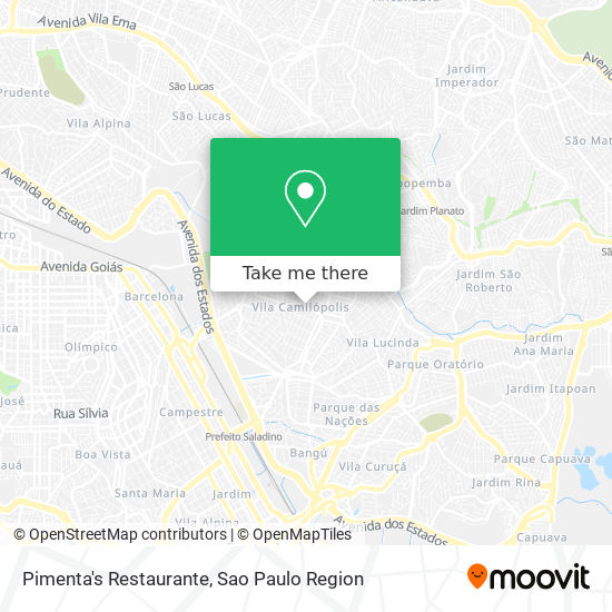 Pimenta's Restaurante map