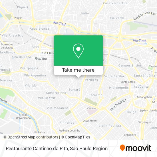Restaurante Cantinho da Rita map