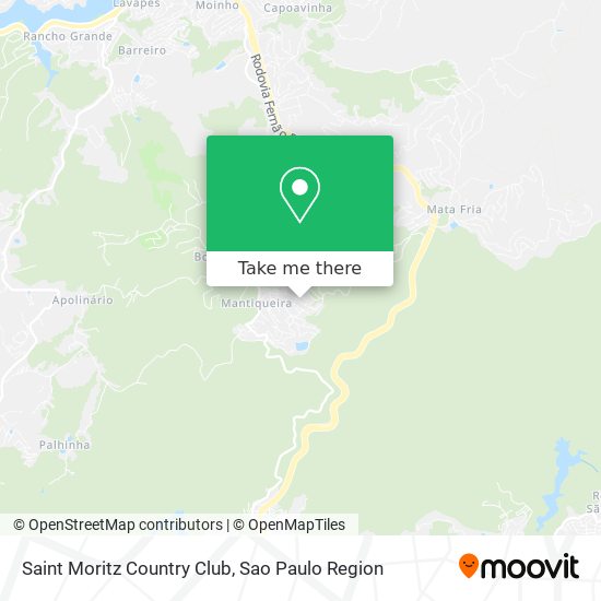 Saint Moritz Country Club map