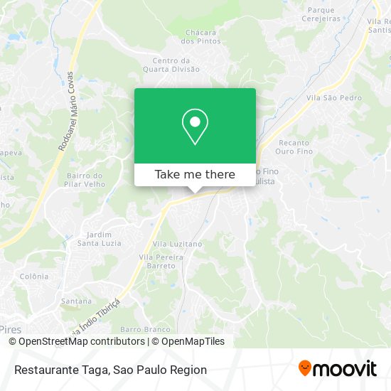 Restaurante Taga map