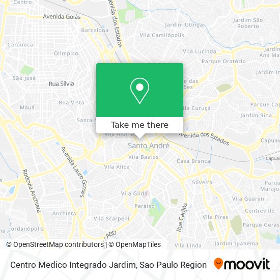 Centro Medico Integrado Jardim map