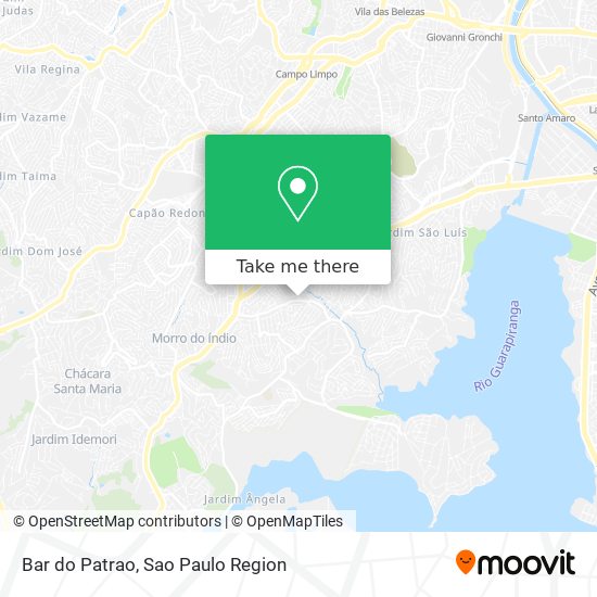 Bar do Patrao map