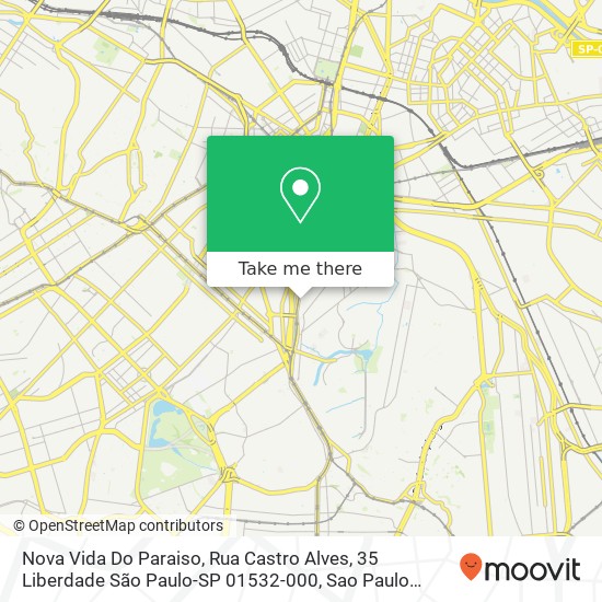 Nova Vida Do Paraiso, Rua Castro Alves, 35 Liberdade São Paulo-SP 01532-000 map