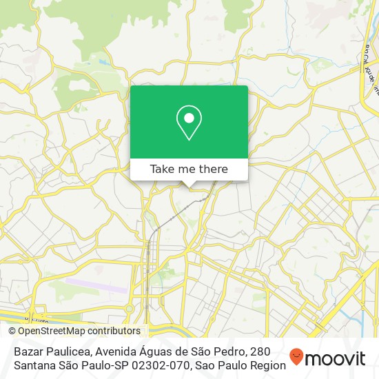 Bazar Paulicea, Avenida Águas de São Pedro, 280 Santana São Paulo-SP 02302-070 map