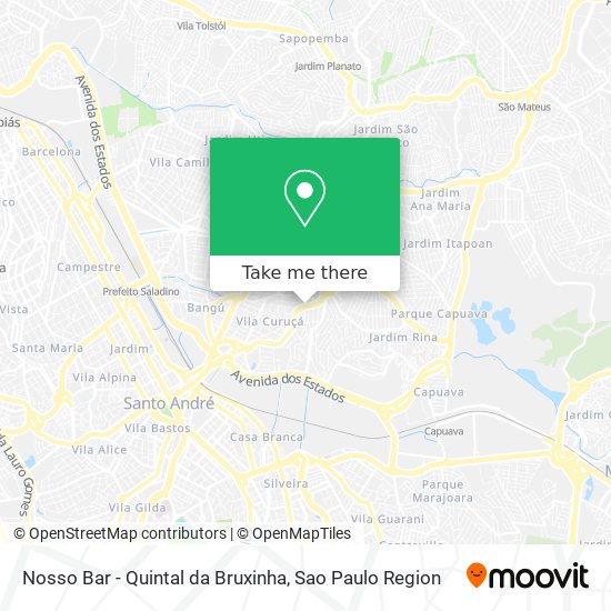 Nosso Bar - Quintal da Bruxinha map