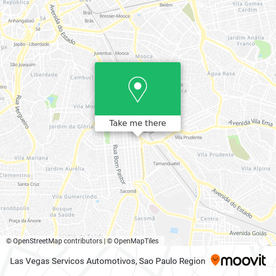 Las Vegas Servicos Automotivos map