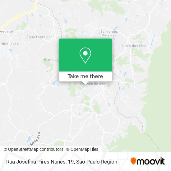 Rua Josefina Pires Nunes, 19 map