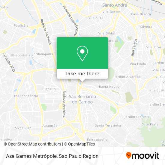 Aze Games Metrópole map