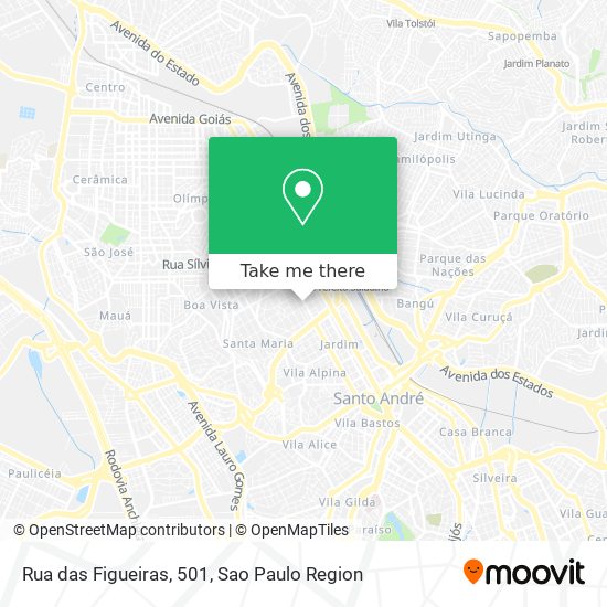 Rua das Figueiras, 501 map