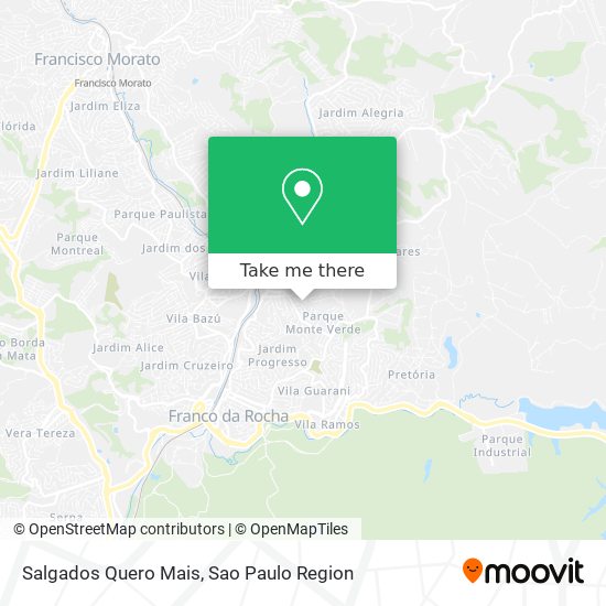 Salgados Quero Mais map