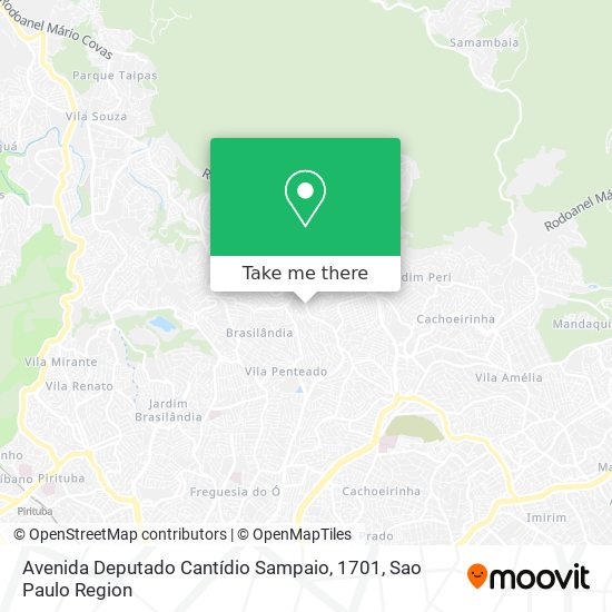 Avenida Deputado Cantídio Sampaio, 1701 map
