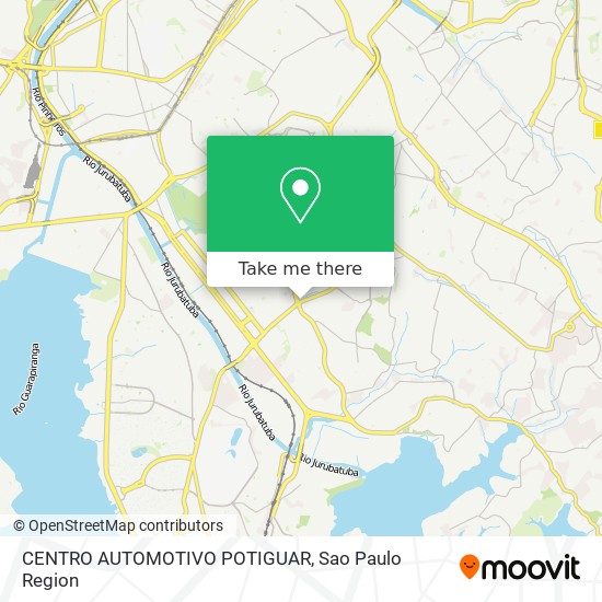 Mapa CENTRO AUTOMOTIVO POTIGUAR