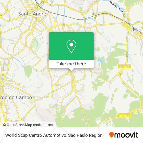 World Scap Centro Automotivo map