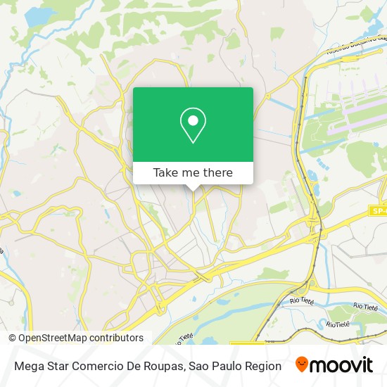 Mega Star Comercio De Roupas map