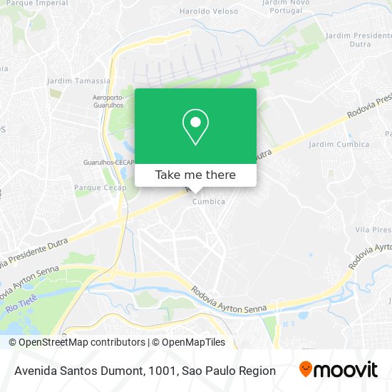 Avenida Santos Dumont, 1001 map