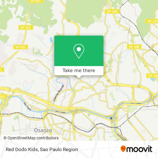 Red Dodo Kids map