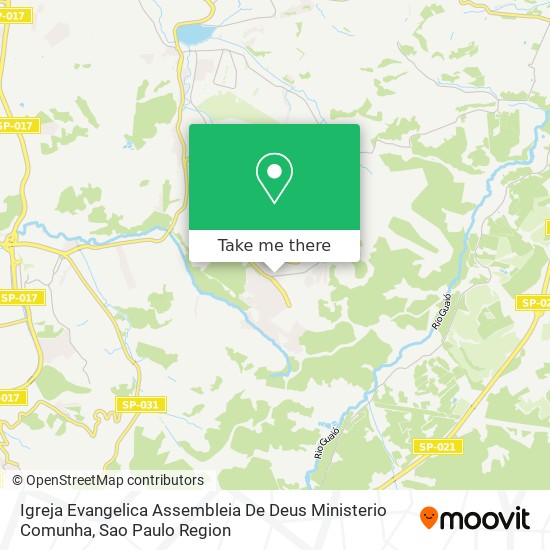 Igreja Evangelica Assembleia De Deus Ministerio Comunha map