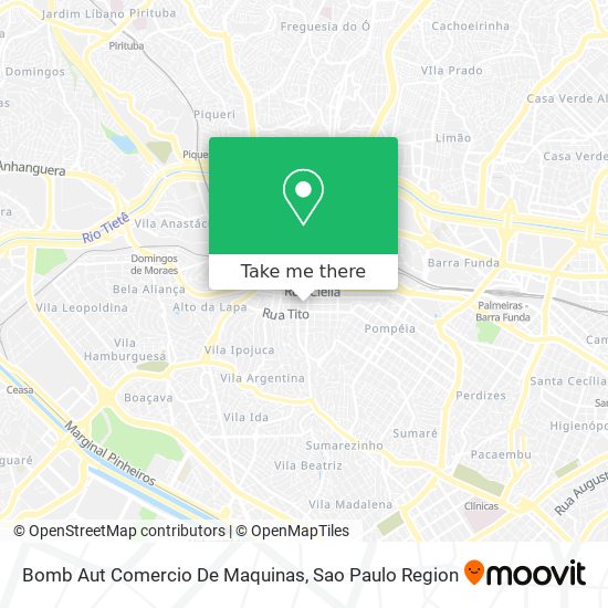 Bomb Aut Comercio De Maquinas map