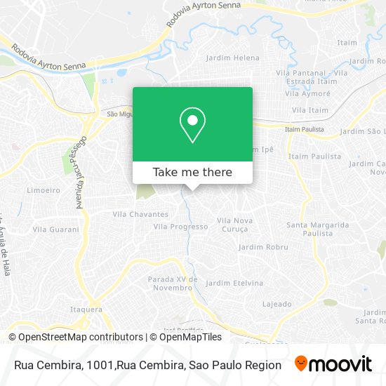 Rua Cembira, 1001,Rua Cembira map